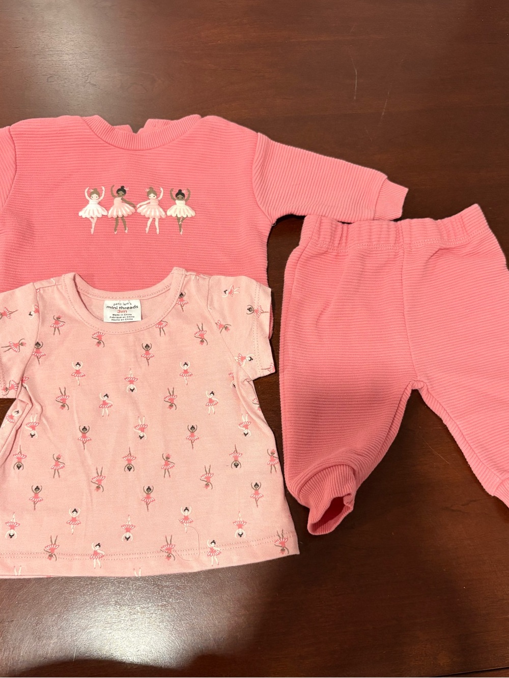 👶🏼 4/$20 3M petit lem Ballerina Outfit